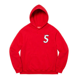 Supreme S Logo Red Hoodie